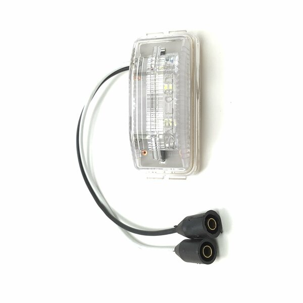 Optronics 2-Led Thinline License Light With .156 Female Plugs LPL91CAB